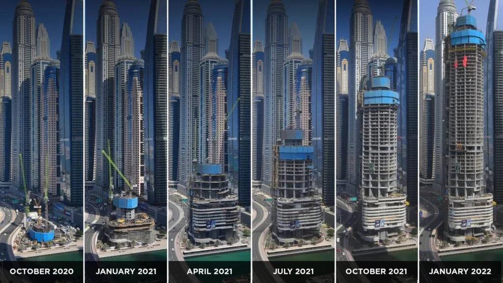 Dubai megaproject: world’s tallest hotel Ciel reaches construction milestone